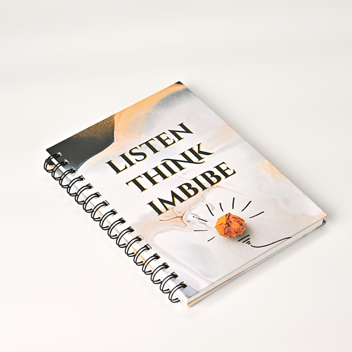 Notebook - Listen Think Imbibe